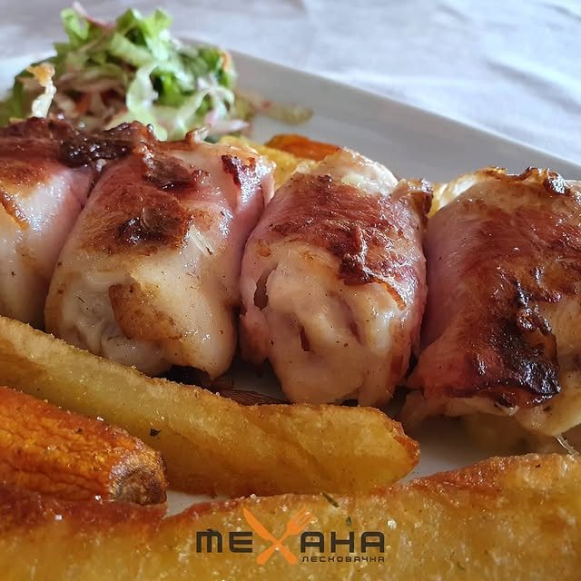 Punjeni Pileći Ražnjić